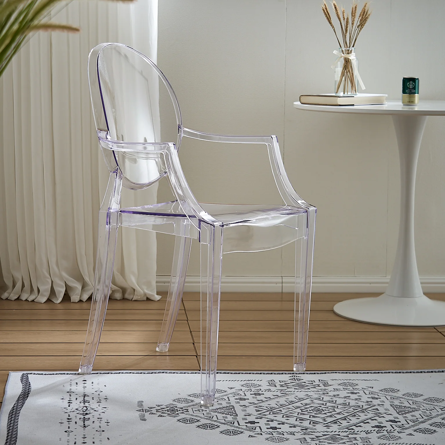 Sillas De Espera Light Luxury Plastic Chair Transparent Home Modern Minimalist Cafe Armrest Backrest Negotiation Chair
Sillas De Espera Light Luxury Plastic Chair Transparent Home Modern Minimalist Cafe Armrest Backrest Negotiation Chair