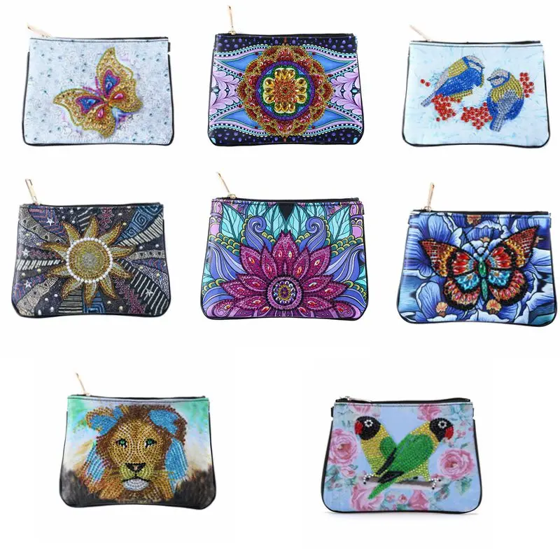 5D Special Shaped Drill Flower Diamond Painting Purses DIY Art Purse Cross Stitch Tote Bag Clutch Wallet Women Handbag
5D Special Shaped Drill Flower Diamond Painting Purses DIY Art Purse Cross Stitch Tote Bag Clutch Wallet Women Handbag