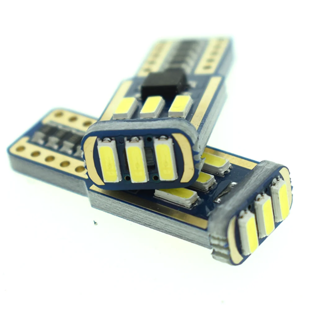 10 светодиодный т. W5W T10 Светодиодные лампы Canbus 9 SMD 12 в 6000K белые 194 168