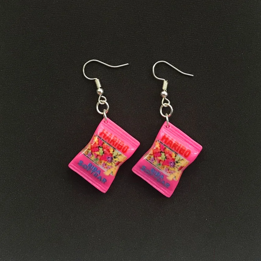 1 Pair Women Drop Earrings DIY Gummy Bear Flatback Resin Candy Charms For Girls Elegant Adorable Funny Fashion Jewelry
1 Pair Women Drop Earrings DIY Gummy Bear Flatback Resin Candy Charms For Girls Elegant Adorable Funny Fashion Jewelry
