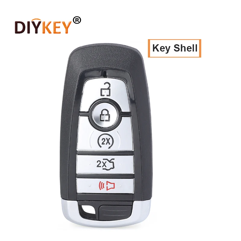 Крышка дистанционного ключа с 5 кнопками DIYKEY, крышка ключа с необработанным чипом/батареей: нет для Ford Fusion, экспедиция Escape
Крышка дистанционного ключа с 5 кнопками DIYKEY, крышка ключа с необработанным чипом/батареей: нет для Ford Fusion, экспедиция Escape