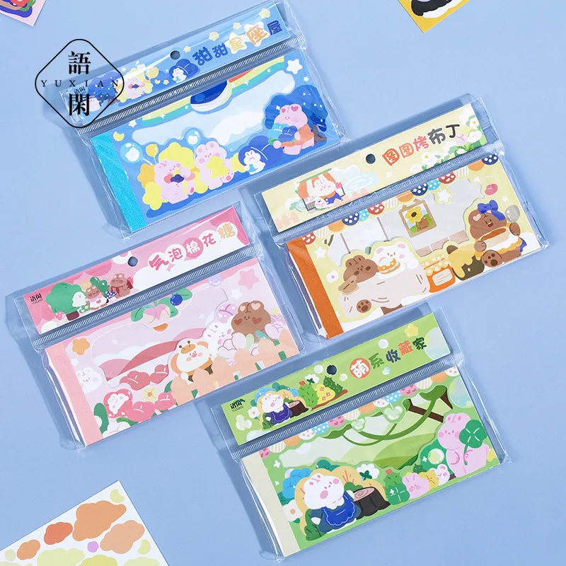 50pcs/Kawaii bear rabbit constellation series decorative stickers DIY scrapbook diary planner Japanese cute stationery stickers
50pcs/Kawaii bear rabbit constellation series decorative stickers DIY scrapbook diary planner Japanese cute stationery stickers