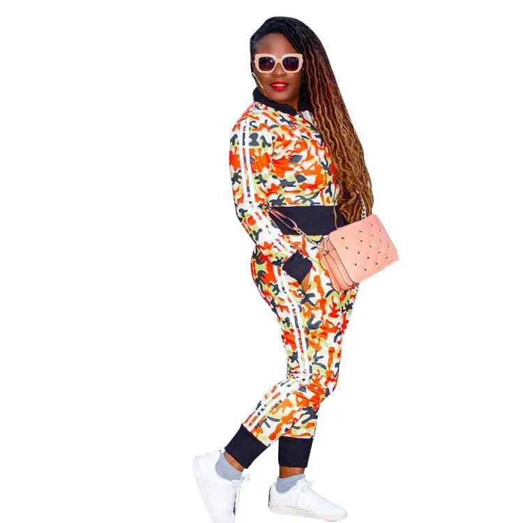40MN1071 Autumn Winter Women Casual Fashion Thread Patchwork Print Zipper Sports Two Piece Set Tracksuit Sweatsuit Outfits Hot 
40MN1071 Autumn Winter Women Casual Fashion Thread Patchwork Print Zipper Sports Two Piece Set Tracksuit Sweatsuit Outfits Hot