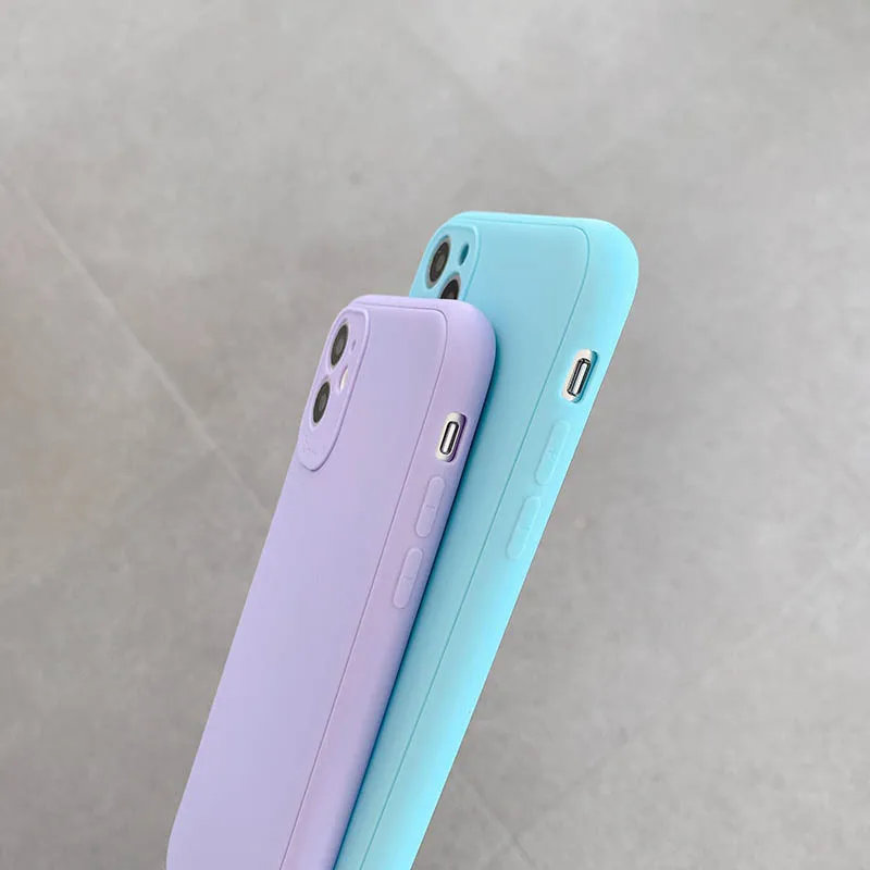 Silicone case for iPhone 12 11 pro max phone 12 pro max xr 7 8 plus xs max fall proof mobile phone soft shell Soft Back Cover
Silicone case for iPhone 12 11 pro max phone 12 pro max xr 7 8 plus xs max fall proof mobile phone soft shell Soft Back Cover