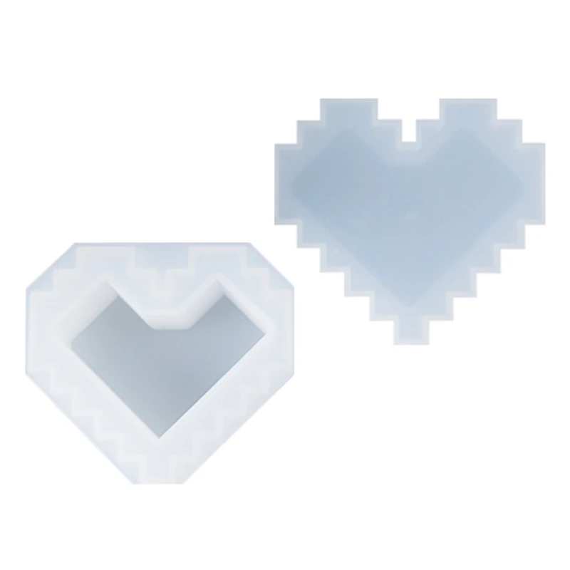 U90E 1 Set Pixel Love Storage Box Crystal Epoxy Resin Mold Case Decorations Silicone Mould DIY Crafts Jewelry Container Casting
U90E 1 Set Pixel Love Storage Box Crystal Epoxy Resin Mold Case Decorations Silicone Mould DIY Crafts Jewelry Container Casting
