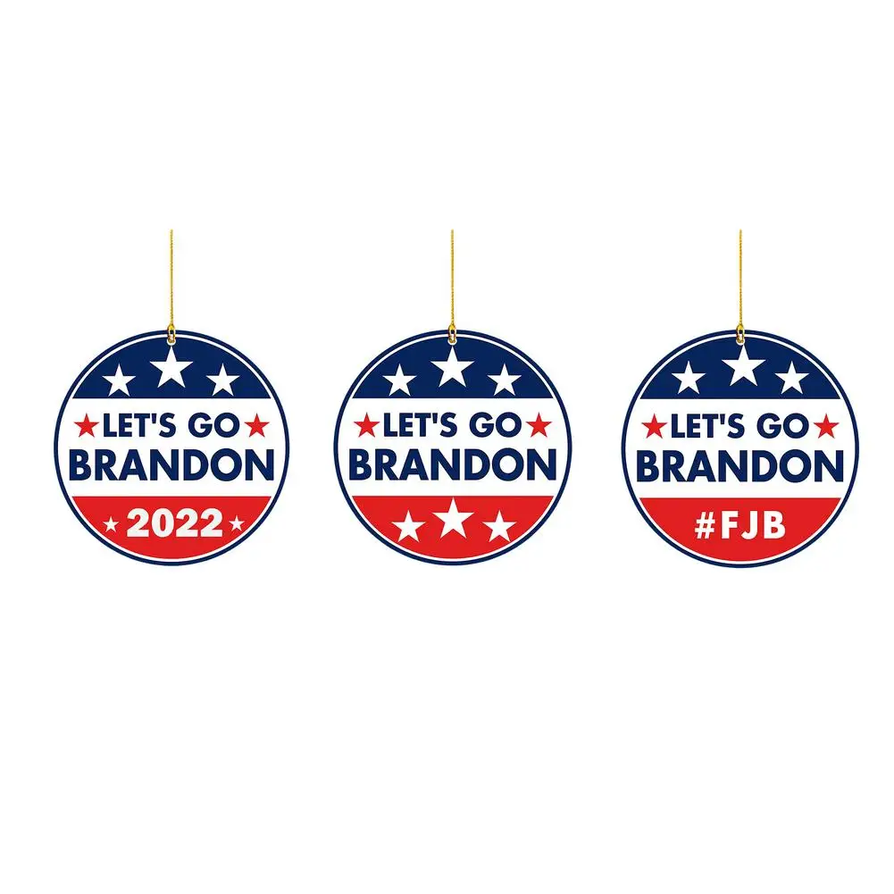 LET'S GO BRANDON Christmas Tree Decorations 2022 Christmas Ornament Hilarious Funny Novelty Gift Christmas Present Hangings R
LET'S GO BRANDON Christmas Tree Decorations 2022 Christmas Ornament Hilarious Funny Novelty Gift Christmas Present Hangings R