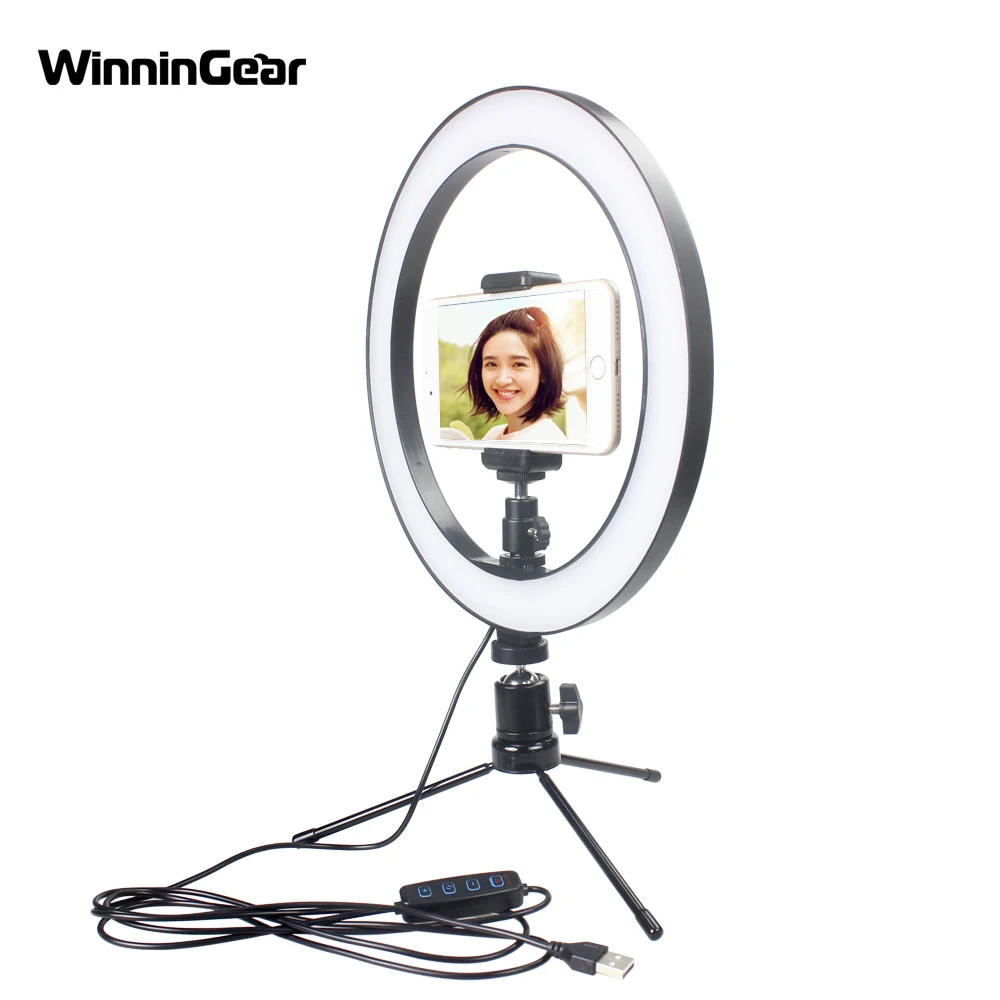 26cm 10inch Dimmable LED Ring Light Video Light Selfie Ring Lamp for YouTube Photo Shooting Live TikTok
26cm 10inch Dimmable LED Ring Light Video Light Selfie Ring Lamp for YouTube Photo Shooting Live TikTok