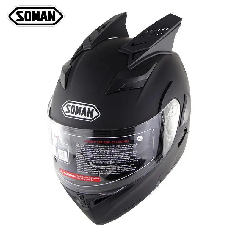 Motorcycle Racing Helmet Uncover with Corner Personality Cool Decoration Men and Women Riding Full Helmet motorcycle helmets
Motorcycle Racing Helmet Uncover with Corner Personality Cool Decoration Men and Women Riding Full Helmet motorcycle helmets