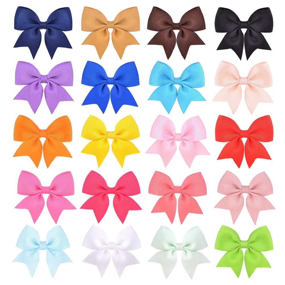 20Pieces/LOT Baby Solid Bowknot Hair Clips With Safety Hairpins Boutique Barrettes For Cute Girls Headwear Kids Hair Accessories
20Pieces/LOT Baby Solid Bowknot Hair Clips With Safety Hairpins Boutique Barrettes For Cute Girls Headwear Kids Hair Accessories