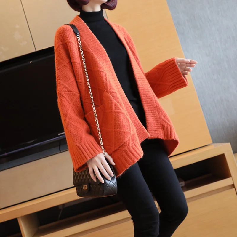 LANMREM 2021 Autumn New V-neck Two Pockets Loose Casual Fashion All-match Solid Color Cardigan For Women Fashion Tide 2A1877
LANMREM 2021 Autumn New V-neck Two Pockets Loose Casual Fashion All-match Solid Color Cardigan For Women Fashion Tide 2A1877