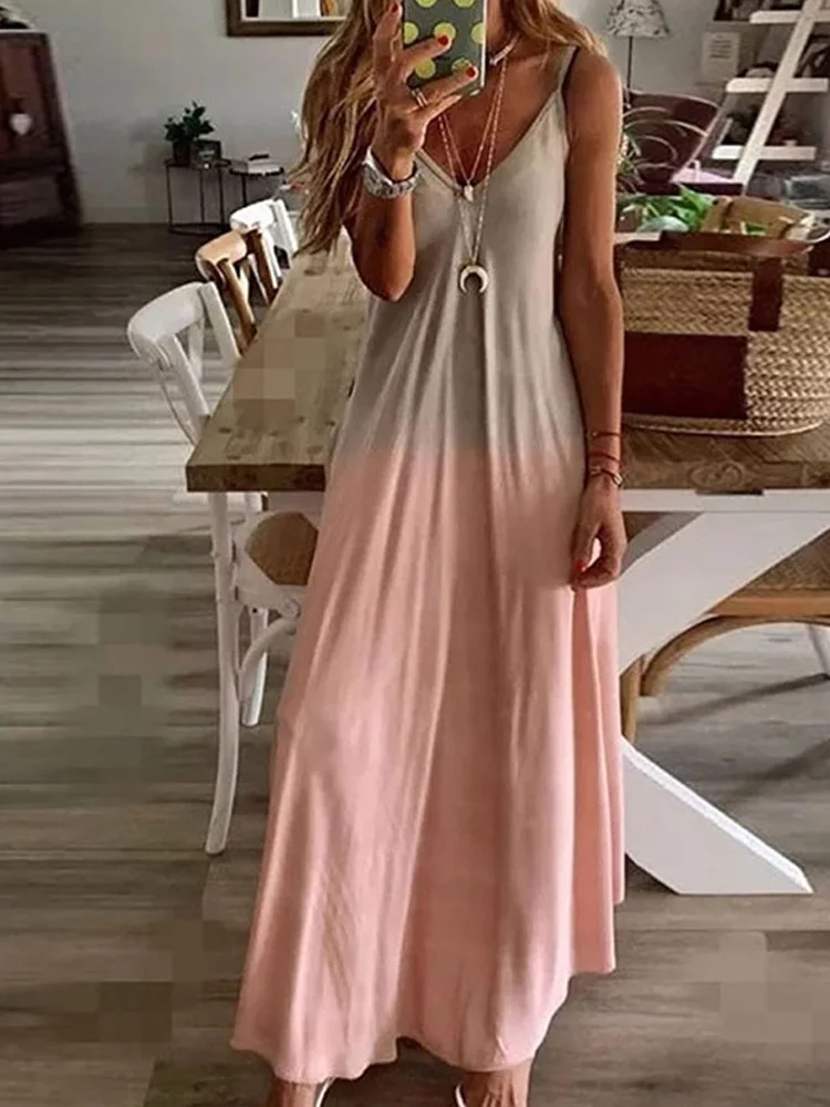 2021 Summer Women Elegant Casual Maxi Dress Female Stylish Long Party Gown Robes Loose Fit Spaghetti Strap Dress
2021 Summer Women Elegant Casual Maxi Dress Female Stylish Long Party Gown Robes Loose Fit Spaghetti Strap Dress