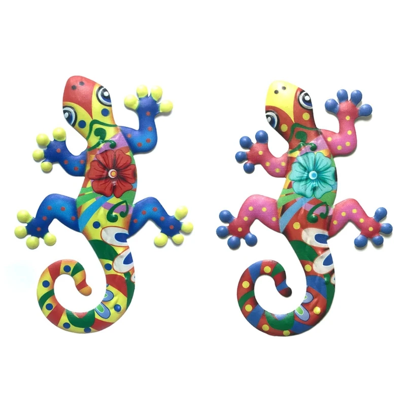 Metal Wall Art Colorful Wrought Iron Lizard Gecko Stylish Decoration Inspirational Sculpture Ornament for Living Room
Metal Wall Art Colorful Wrought Iron Lizard Gecko Stylish Decoration Inspirational Sculpture Ornament for Living Room
