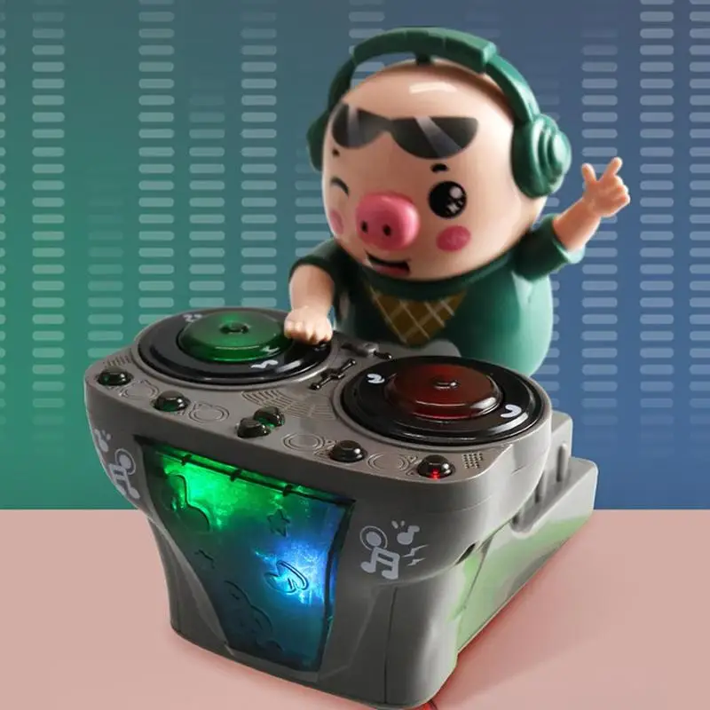 Funny Electric Music Dancing Dishing Pig Toy Cute Animal Swine Doll Rock Light Kids Children Toys Birthday Gift
Funny Electric Music Dancing Dishing Pig Toy Cute Animal Swine Doll Rock Light Kids Children Toys Birthday Gift