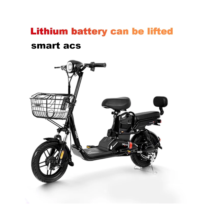 Электрический велосипед 48V 12ah 350W литиевая батарея Высокоуглеродистая сталь умная езда
Электрический велосипед 48V 12ah 350W литиевая батарея Высокоуглеродистая сталь умная езда