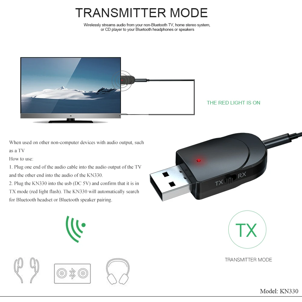 Bluetooth приемник kebidu передатчик беспроводной адаптер мини стерео 5 0 аудио AUX RCA USB