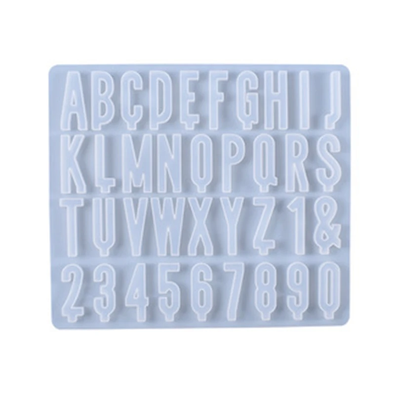 Alphabet Crystal Epoxy Resin Mold English Letters Number Pendant Casting Silicone Mould DIY Crafts Jewelry Making Tool
Alphabet Crystal Epoxy Resin Mold English Letters Number Pendant Casting Silicone Mould DIY Crafts Jewelry Making Tool
