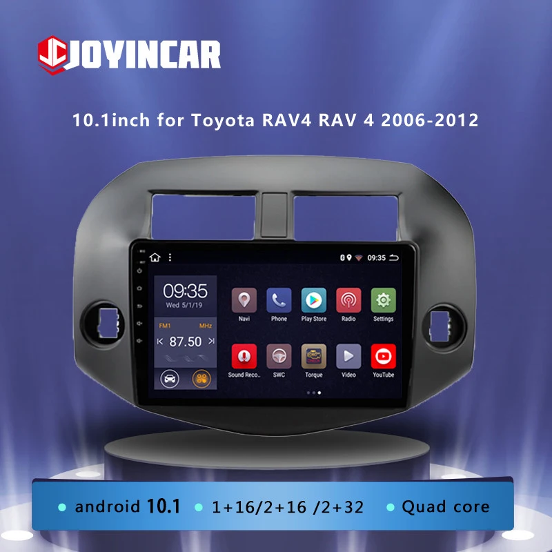 Автомобильный DVD-плеер JOYINCAR, 2 Гб + 32 ГБ, 10,1 дюйма, 2din, Android 10,1, для Toyota RAV4 Rav 4 2006 -2012, автомобильное радио, GPS-навигация, Wi-Fi плеер
Автомобильный DVD-плеер JOYINCAR, 2 Гб + 32 ГБ, 10,1 дюйма, 2din, Android 10,1, для Toyota RAV4 Rav 4 2006 -2012, автомобильное радио, GPS-навигация, Wi-Fi плеер