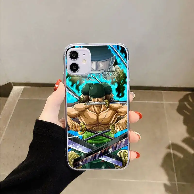 Roronoa Zoro one piece Japan anime Phone Case Transparent for iPhone 6 7 8 11 12 s mini pro X XS XR MAX Plus
Roronoa Zoro one piece Japan anime Phone Case Transparent for iPhone 6 7 8 11 12 s mini pro X XS XR MAX Plus