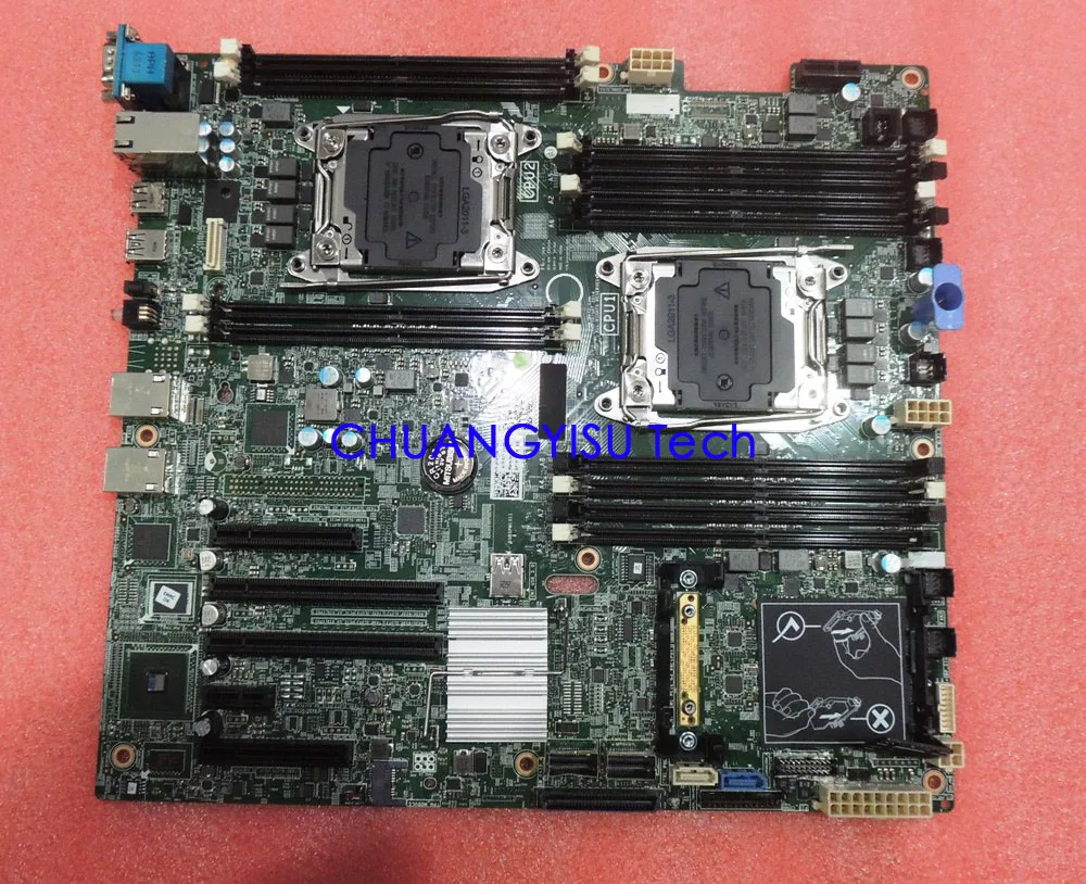 Бесплатная доставка для оригинальной серверной материнской платы PowerEdge R430 R530 CN7X8