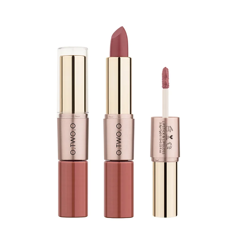 O.TWO.O Double-headed non-stick cup matte mist lip gloss lipstick lasting moisturizing waterproof lip gloss 12 colors
O.TWO.O Double-headed non-stick cup matte mist lip gloss lipstick lasting moisturizing waterproof lip gloss 12 colors