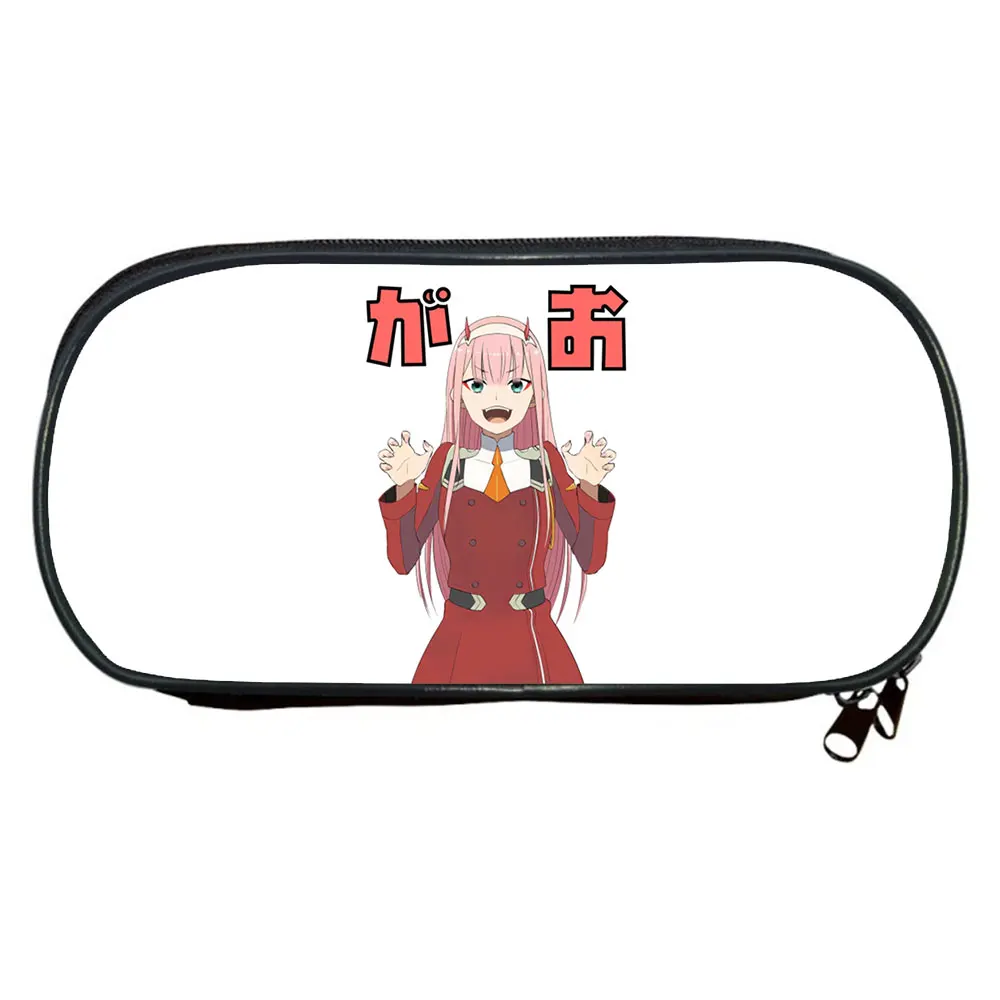 3D Darling In The Franxx ZERO TWO Cosmetic Bag Pencil Case Kids School Supplies Stationery Makeup Bag Students Storage Pouch
3D Darling In The Franxx ZERO TWO Cosmetic Bag Pencil Case Kids School Supplies Stationery Makeup Bag Students Storage Pouch