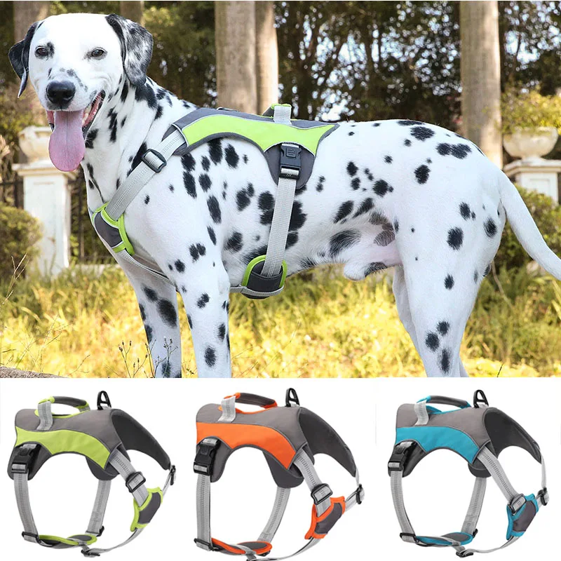 Reflective Tape Pets Leash Easy Walk Best Dog Harness Vest No Pull Breathable Mesh Pet Dogs Leash Harness For Big Dog
Reflective Tape Pets Leash Easy Walk Best Dog Harness Vest No Pull Breathable Mesh Pet Dogs Leash Harness For Big Dog