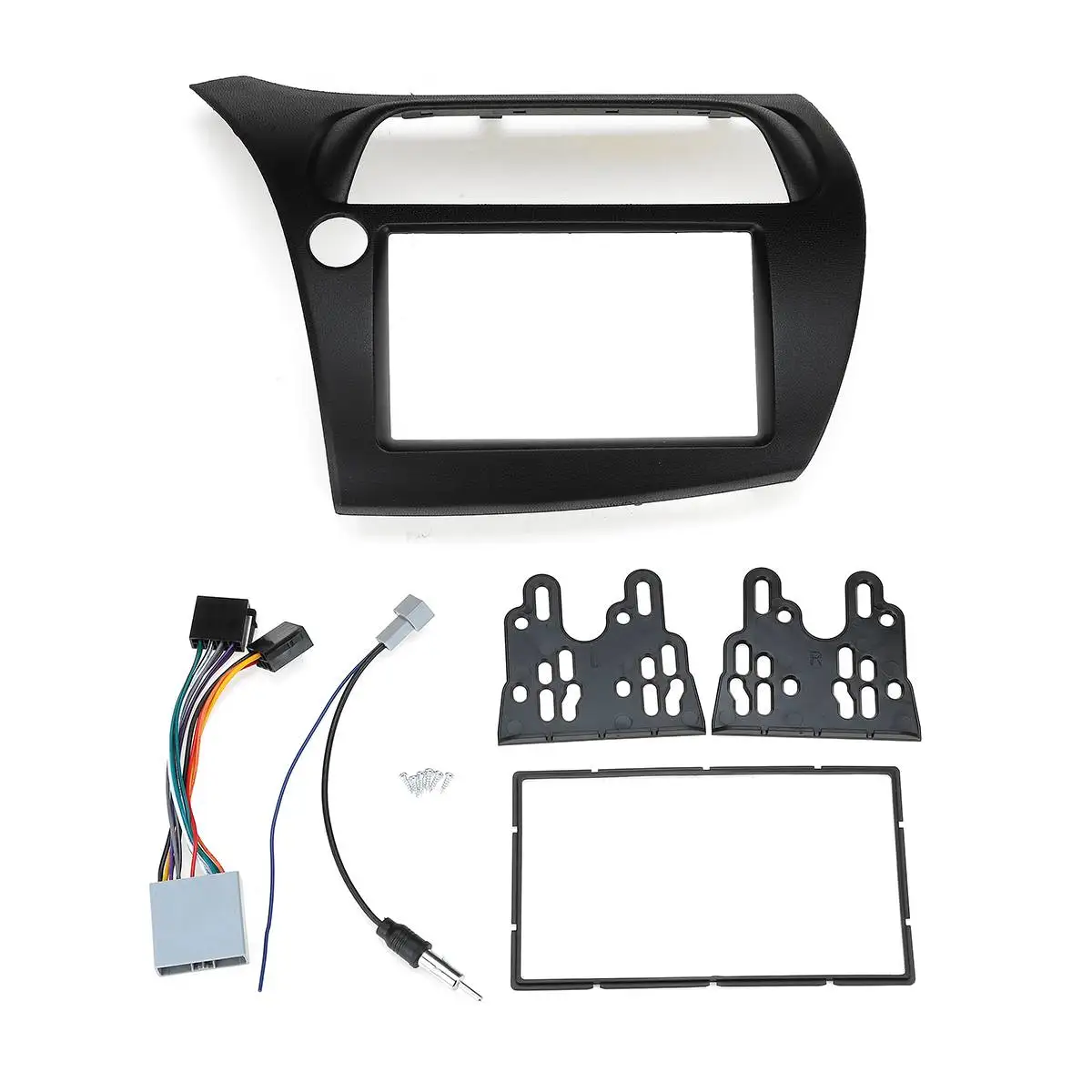 Радиоприемник LHD 2 Din Fascia, монтажная панель для Dvd, стерео, Cd, приборной панели, облицовка, рамка с проводом, для Honda Civic
Радиоприемник LHD 2 Din Fascia, монтажная панель для Dvd, стерео, Cd, приборной панели, облицовка, рамка с проводом, для Honda Civic