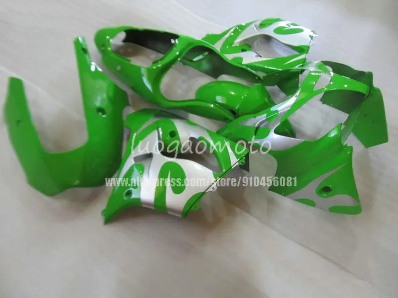 Injection Free Custom Fairing kits for Kawasaki Ninja ZX9R 2000 2001 white green fairing kits 00 01 ZX 9R ZX9R bodywork cowling
Injection Free Custom Fairing kits for Kawasaki Ninja ZX9R 2000 2001 white green fairing kits 00 01 ZX 9R ZX9R bodywork cowling