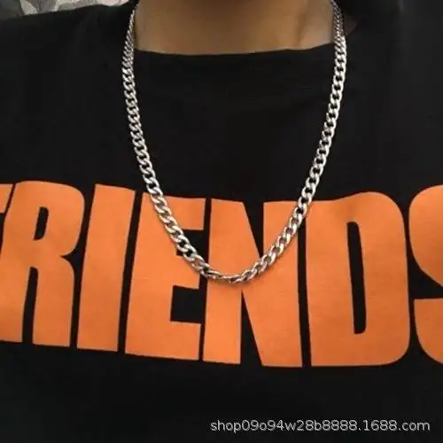 Stainless Steel Chain Necklaces for Women Men Long Hip Hop Necklace On The Neck Fashion Jewelry Accessories Friends Gifts
Stainless Steel Chain Necklaces for Women Men Long Hip Hop Necklace On The Neck Fashion Jewelry Accessories Friends Gifts