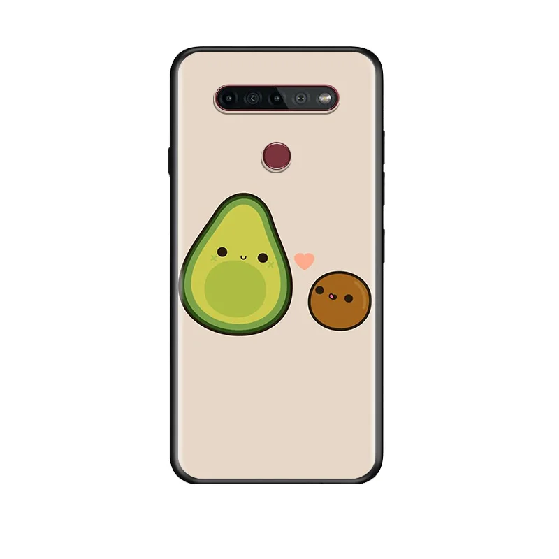 Lovely avocado TPU Silicone Black Cover For LG G8 V30 V35 V40 V50 V60 Q60 K40S K50S K41S K51S K61 K71 K22 ThinQ 5G Phone Case
Lovely avocado TPU Silicone Black Cover For LG G8 V30 V35 V40 V50 V60 Q60 K40S K50S K41S K51S K61 K71 K22 ThinQ 5G Phone Case