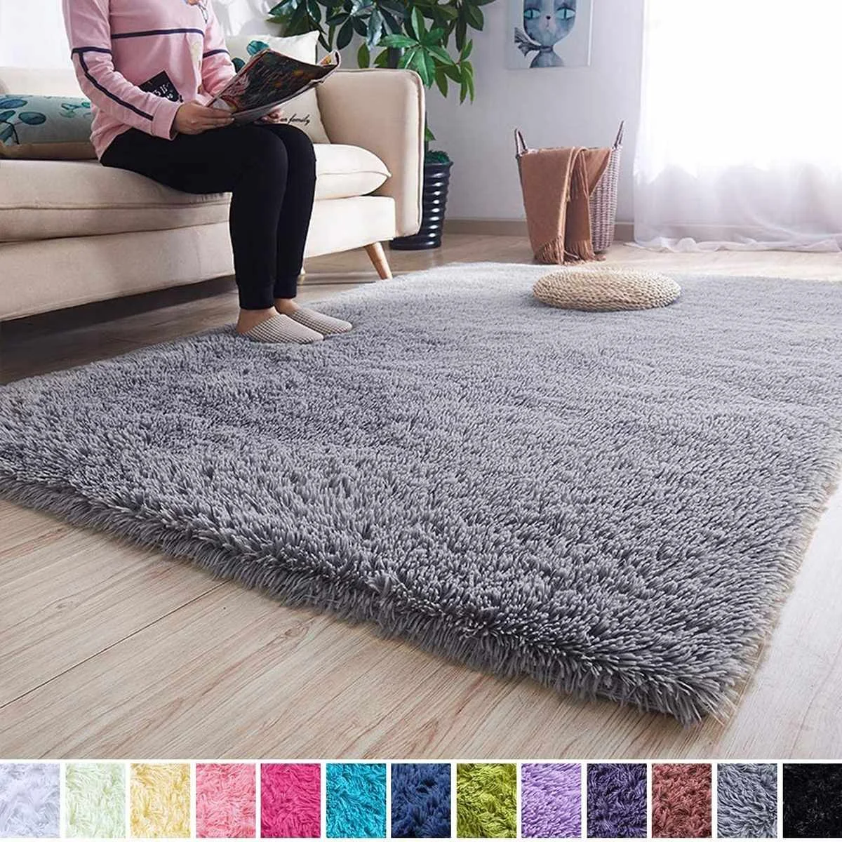 230x160CM Larger Plush Shaggy Soft Fluffy Carpet Area Rug Slip Resistant Door Floor Mat for Bedroom Living Room
230x160CM Larger Plush Shaggy Soft Fluffy Carpet Area Rug Slip Resistant Door Floor Mat for Bedroom Living Room