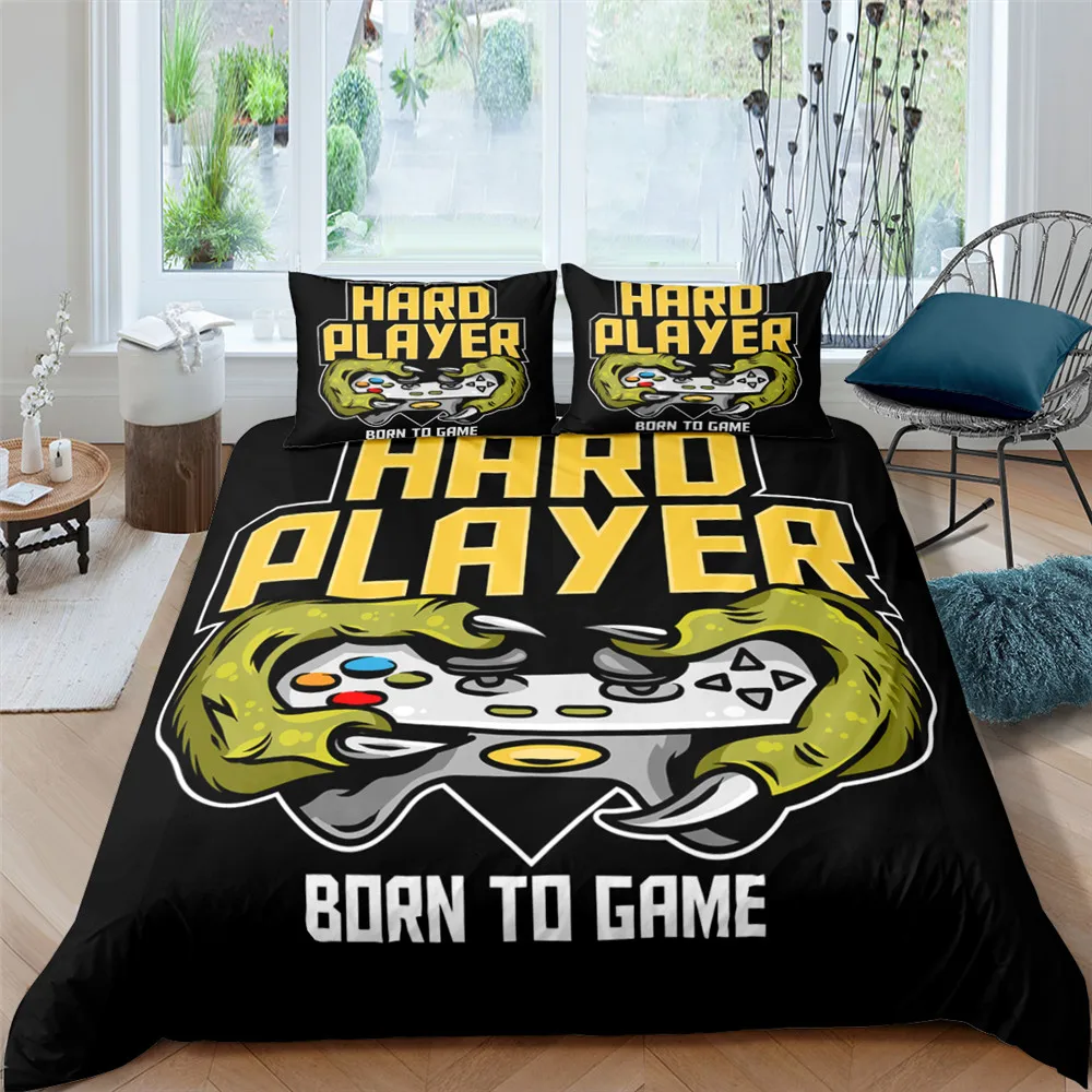 Gamepad Bedding Set Modern Gamer Duvet Cover With Pillowcase Kids Boys Girls Cartoon Printed Bedroom Decor
Gamepad Bedding Set Modern Gamer Duvet Cover With Pillowcase Kids Boys Girls Cartoon Printed Bedroom Decor
