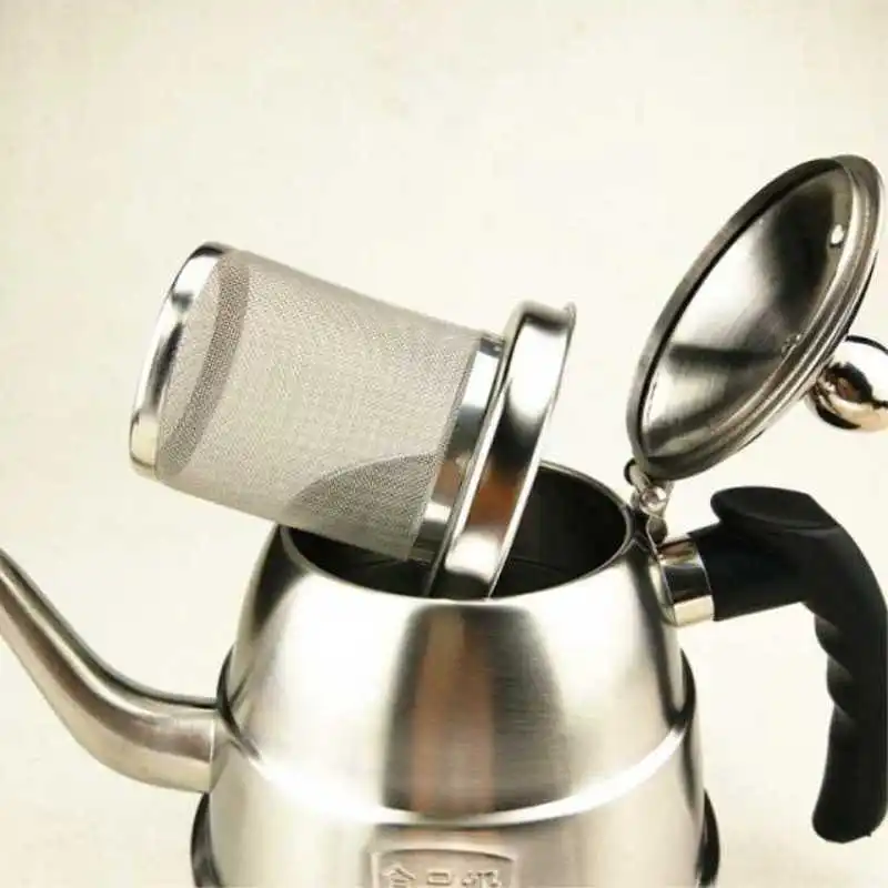 Stainless Steel Teapot Small Kettle Kettle Induction Cooker Special Kung Fu Teapot Tea Household Flat Bottom Teapot Whistling
Stainless Steel Teapot Small Kettle Kettle Induction Cooker Special Kung Fu Teapot Tea Household Flat Bottom Teapot Whistling