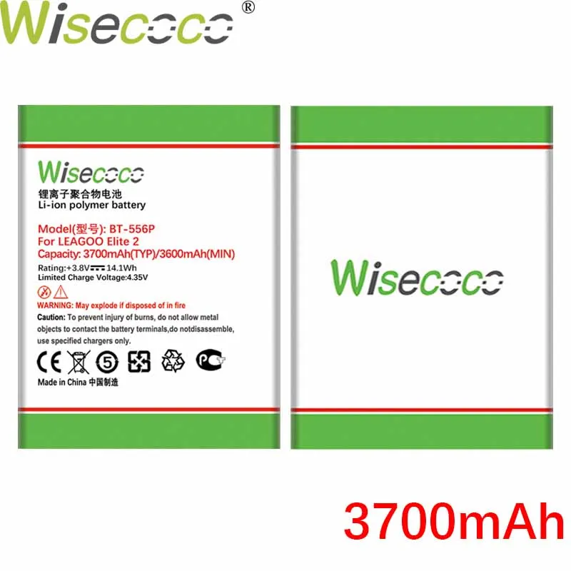 WISECOCO 3700mAh BT-556P Battery For LEAGOO Elite 2 Mobile Phone In Stock Latest Production High Quality Battery+Tracking Number
WISECOCO 3700mAh BT-556P Battery For LEAGOO Elite 2 Mobile Phone In Stock Latest Production High Quality Battery+Tracking Number