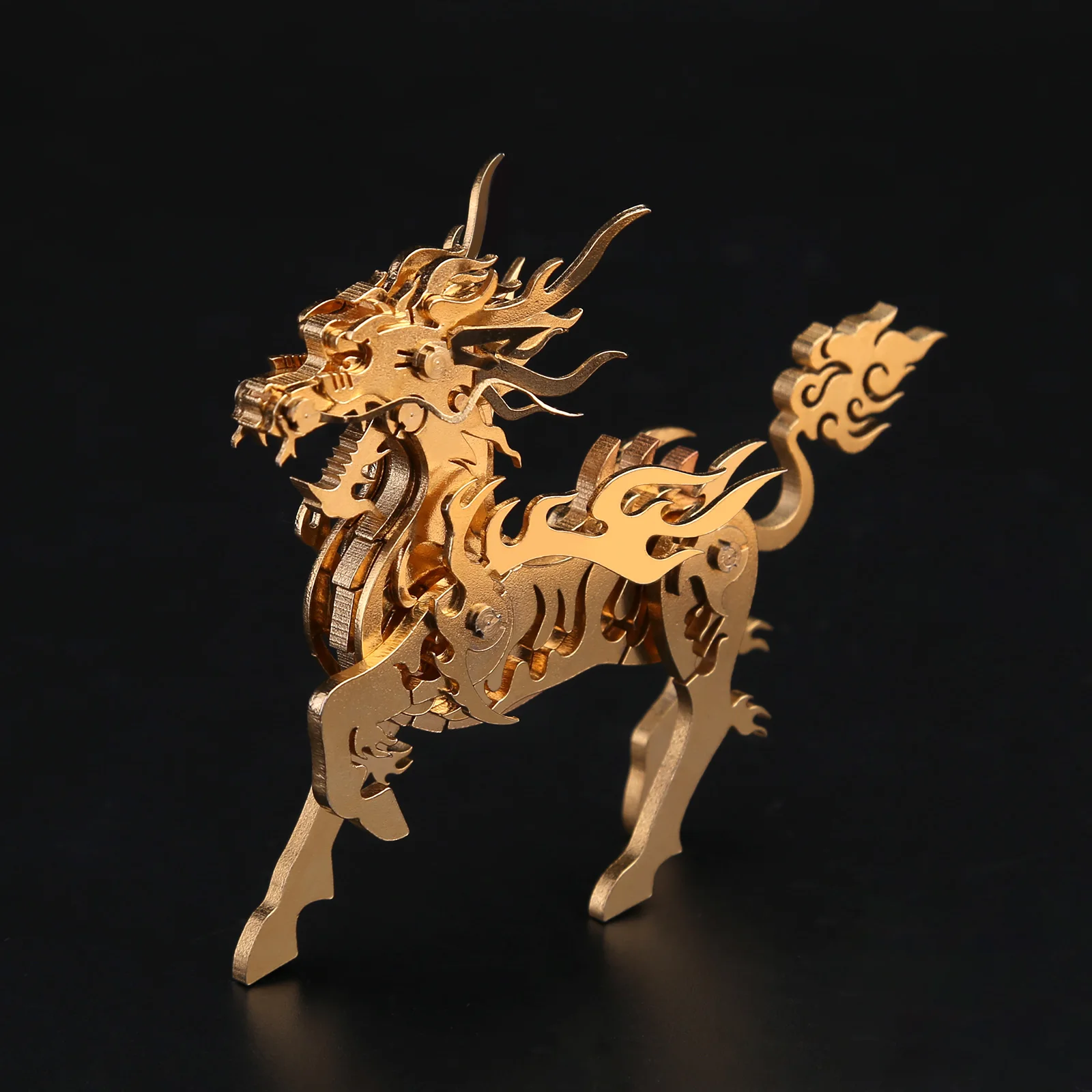 100Pcs+ DIY Metal Assembly Models Toy Oriental Mythological Creatures Golden Kylin Chinese Unicorn Model Kit For Kids Gift
100Pcs+ DIY Metal Assembly Models Toy Oriental Mythological Creatures Golden Kylin Chinese Unicorn Model Kit For Kids Gift
