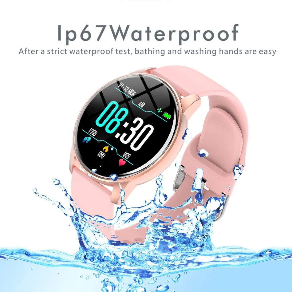 Women Smart Watch Real-time Weather Forecast Activity Tracker Heart Rate Monitor Sports Ladies Smart Watch Men For Android IOS
Women Smart Watch Real-time Weather Forecast Activity Tracker Heart Rate Monitor Sports Ladies Smart Watch Men For Android IOS