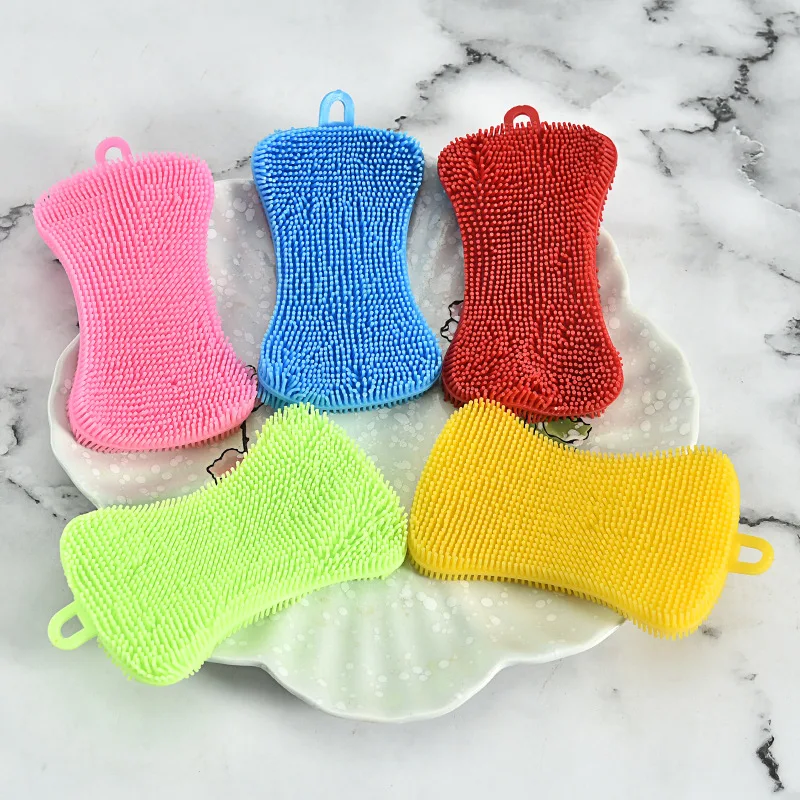 1Pcs Kitchen Cleaning Brush Soft Dishwashing Brush Fruit Vegetable Cleaning Brushes Pot Pan Sponge Scouring Pads Tool
1Pcs Kitchen Cleaning Brush Soft Dishwashing Brush Fruit Vegetable Cleaning Brushes Pot Pan Sponge Scouring Pads Tool