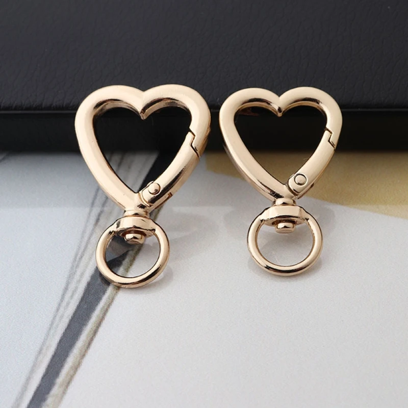 Y166 2pcs Bag Accessories Handbags Clasps Handle Heart Shape Lobster Metal Clasp Swivel Clips Snap Hooks Key Rings Keychains
Y166 2pcs Bag Accessories Handbags Clasps Handle Heart Shape Lobster Metal Clasp Swivel Clips Snap Hooks Key Rings Keychains