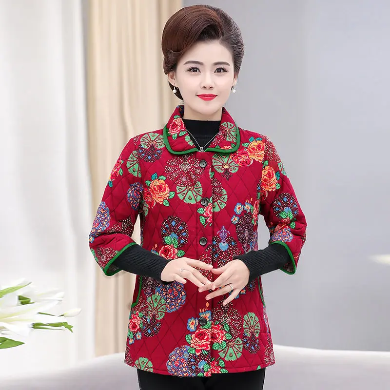 Autumn and winter clothes mother cotton padded clothes middle and old aged women's middle sleeve thickened waistcoat 7 / 4
Autumn and winter clothes mother cotton padded clothes middle and old aged women's middle sleeve thickened waistcoat 7 / 4