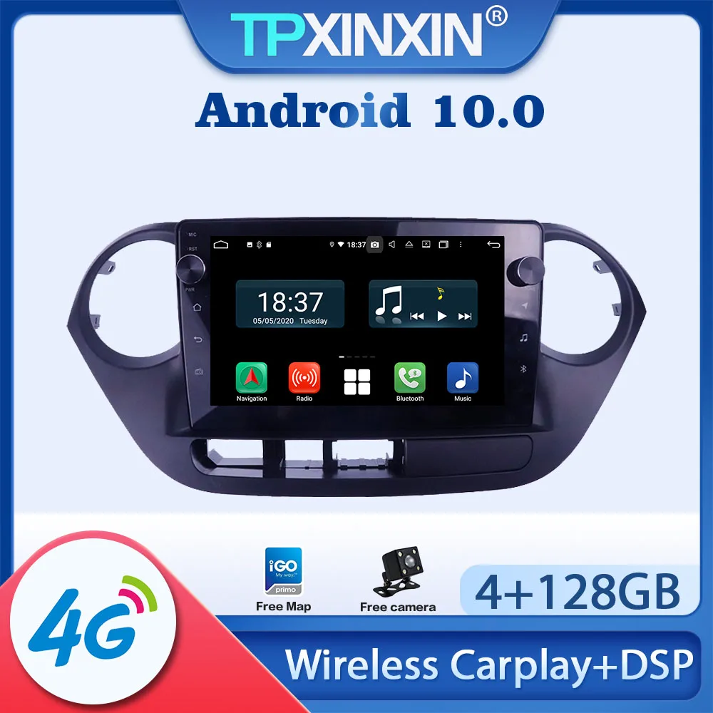 Android 10.0 For Hyundai I10 2013 2014 - 2016 Car Radio Multimedia Video Audio Recorder DVD Player Navigation HeadUnit GPS 2din
Android 10.0 For Hyundai I10 2013 2014 - 2016 Car Radio Multimedia Video Audio Recorder DVD Player Navigation HeadUnit GPS 2din