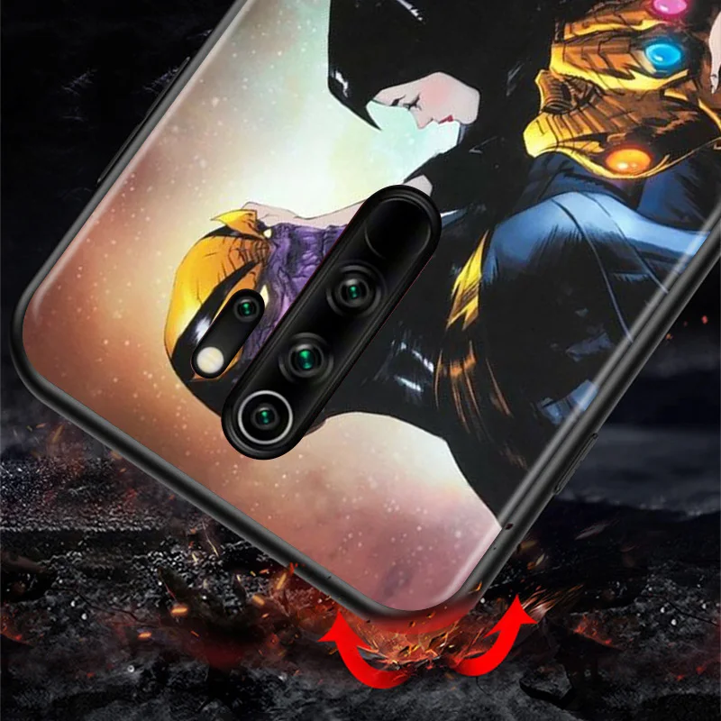 Marvel Avengers Thanos For Xiaomi Redmi K40 K30T K30S K30i K30 K20 10X 9T 9i Pro 5G Soft TPU Silicone Black Cover Phone Case
Marvel Avengers Thanos For Xiaomi Redmi K40 K30T K30S K30i K30 K20 10X 9T 9i Pro 5G Soft TPU Silicone Black Cover Phone Case