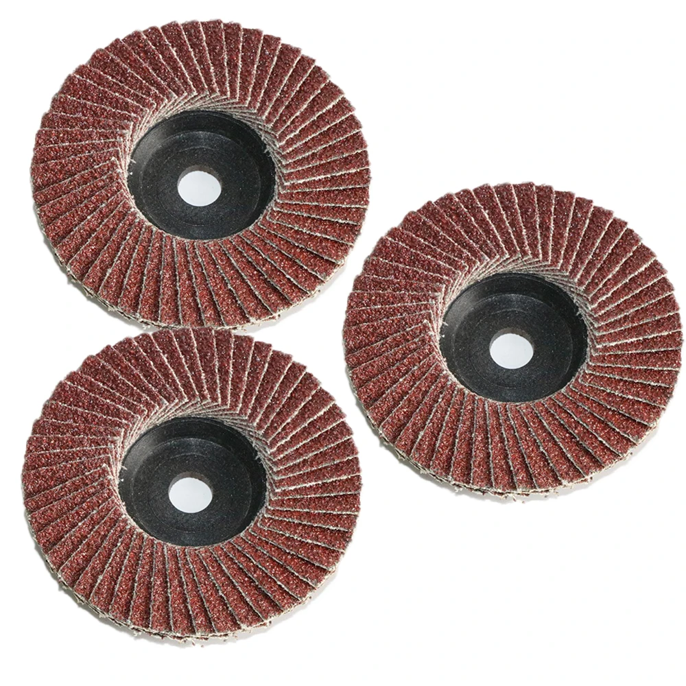 3pcs Professional Flap Discs Hard-wearing 75mm Cutting Sanding Discs Grinding Wheels Blades Angle Grinder Rotary Tool
3pcs Professional Flap Discs Hard-wearing 75mm Cutting Sanding Discs Grinding Wheels Blades Angle Grinder Rotary Tool