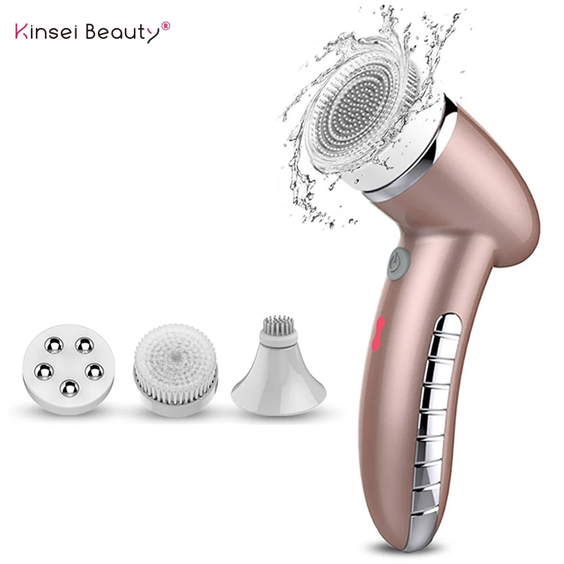 4 IN 1 Facial Cleansing Brush Sonic Vibration Mini Face Cleaner Silicone Deep Pore Cleaning Electric Face Massage Waterproof
4 IN 1 Facial Cleansing Brush Sonic Vibration Mini Face Cleaner Silicone Deep Pore Cleaning Electric Face Massage Waterproof