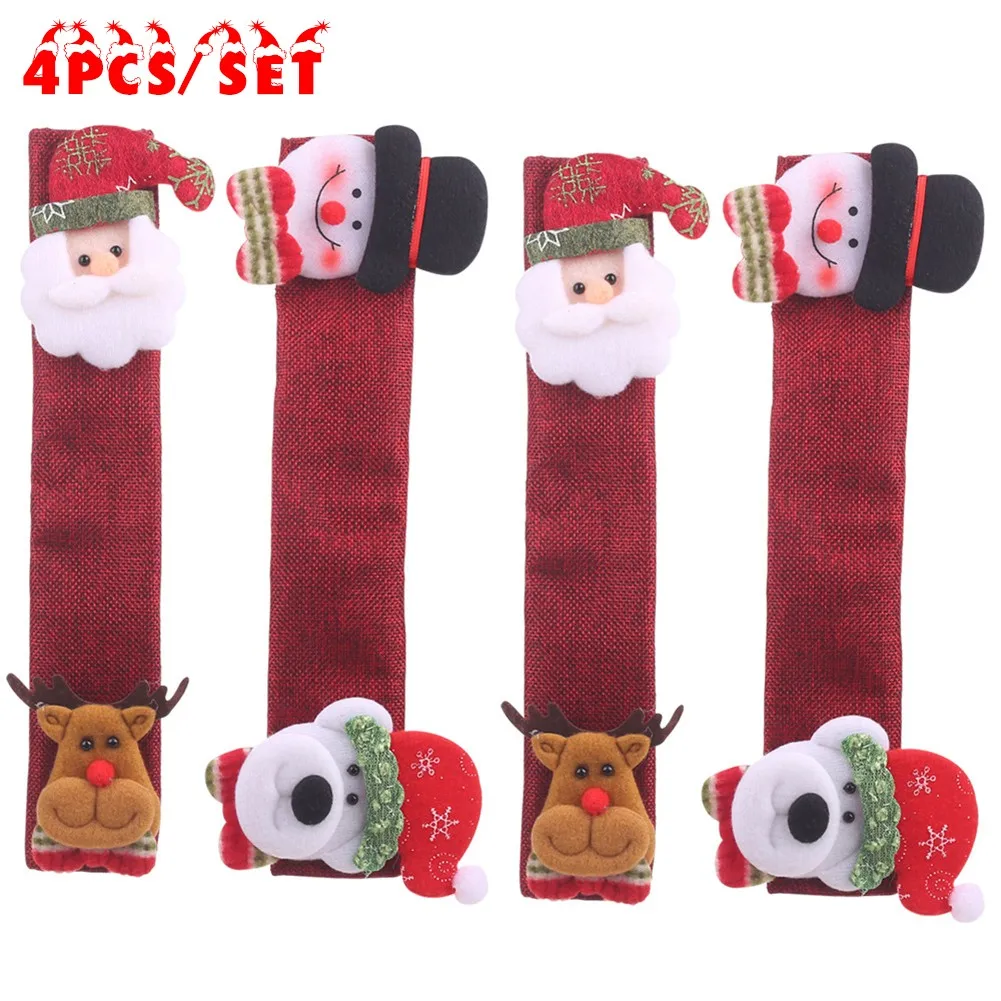 4pcs/set Gloden Snowflake Christmas Refrigerator Door Handle Cover Microwave Xmas Gifts For Home Kitchen
4pcs/set Gloden Snowflake Christmas Refrigerator Door Handle Cover Microwave Xmas Gifts For Home Kitchen