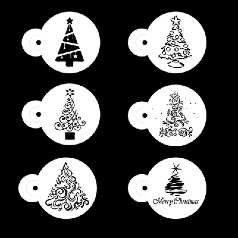 A variety of Christmas tree spray molds, environmentally friendly coffee pull molds, baking tools, graffiti painting boards
A variety of Christmas tree spray molds, environmentally friendly coffee pull molds, baking tools, graffiti painting boards