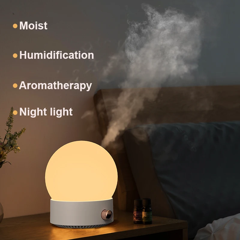 350mL Aromatherapy Humidifier USB Ultrasonic Full Moon Aroma Essential Oil Diffuser Air Humidificador with Night Light for Home
350mL Aromatherapy Humidifier USB Ultrasonic Full Moon Aroma Essential Oil Diffuser Air Humidificador with Night Light for Home