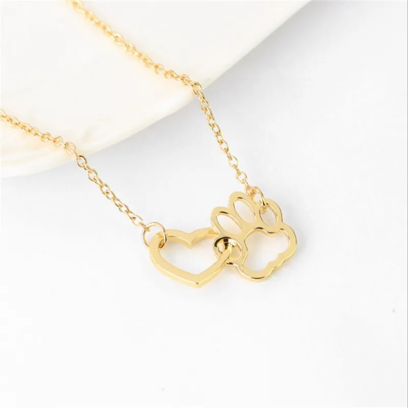 new pet paw prints necklaces dog cat lover pet jewelry heart puppy memorial charm necklace woman style animal lover gift girl
new pet paw prints necklaces dog cat lover pet jewelry heart puppy memorial charm necklace woman style animal lover gift girl
