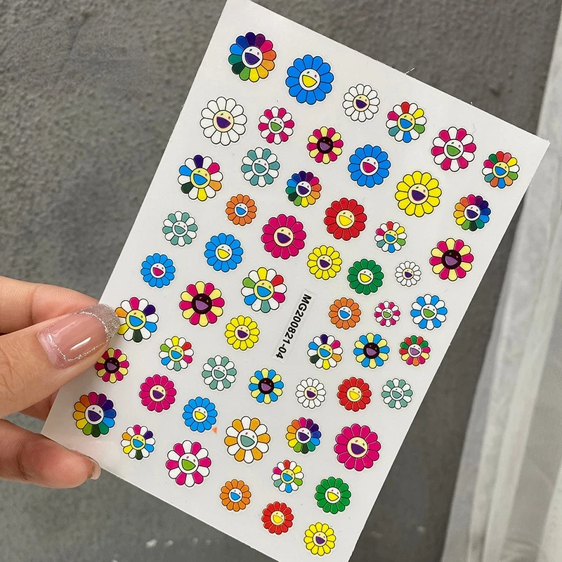 Cartoon Sunflower Smiling Face 3D Back Glue Nail Decal Nail Sticker Nail Decoration Nail Art Nail Ornament
Cartoon Sunflower Smiling Face 3D Back Glue Nail Decal Nail Sticker Nail Decoration Nail Art Nail Ornament