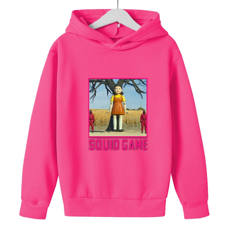 Children Hoodies Sweatshirts Squid Game Costume Baby Boy Clothes Leisure Fashion Clothes Girls худи Hoodies Clothes 4-14T
Children Hoodies Sweatshirts Squid Game Costume Baby Boy Clothes Leisure Fashion Clothes Girls худи Hoodies Clothes 4-14T