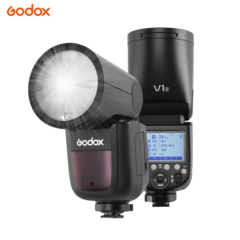 

Professional Godox V1S Camera Flash Speedlite Wireless 2.4G for Sony A7RII A7R A58 A7RIII A7R3 for Wedding Studio Photography